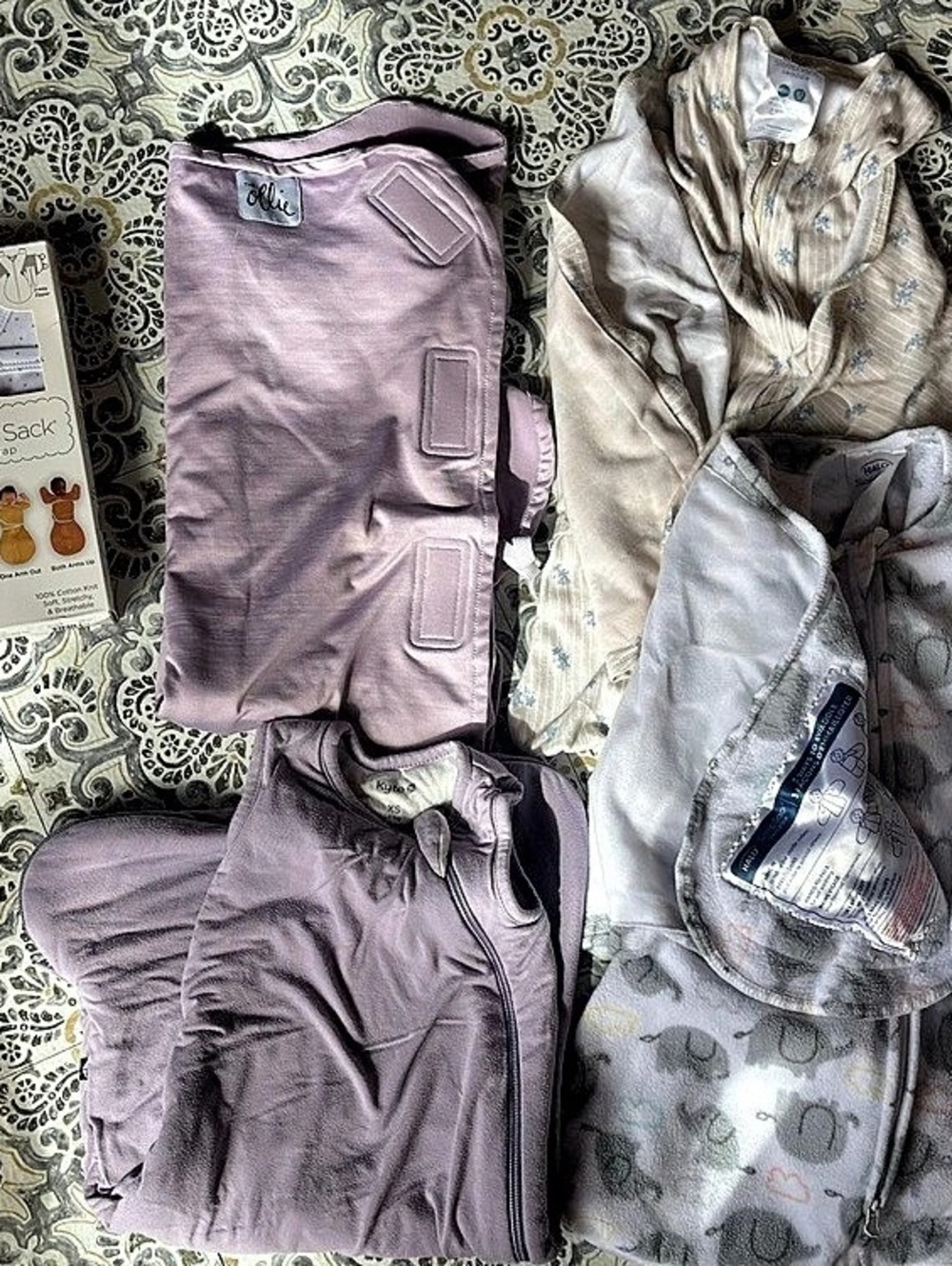 Swaddle Set - Ollie, Kyte Baby, Halo (x2), Omni